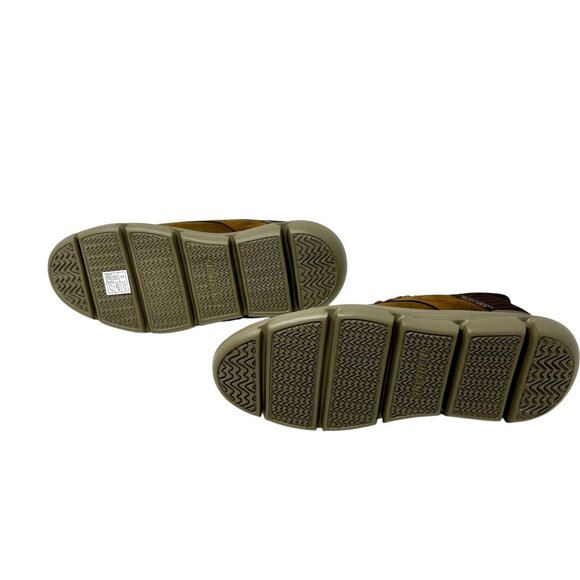 Skechers Mens Slip-Ins Casual Shoes Brown Leather Size 7.5 - Picture 3 of 10